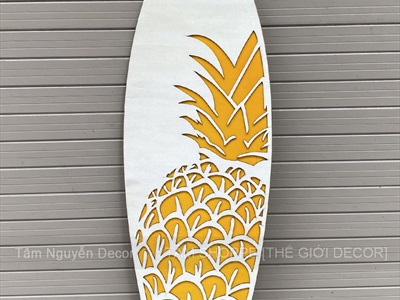 Ván lướt sóng decor Summer cao 90cm [Gỗ dày - chuẩn đẹp] VLS-11